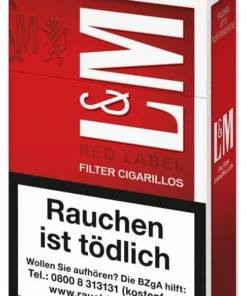 L&M Filter Cigarillos Tobacco Red Label