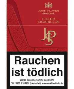 JPS Red Filter Cigarillos Naturdeckblatt