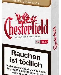 Chesterfield Red King Size Filter Cigarillos
