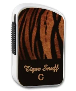 Bernard Tiger Snuff “C” mit Guarana- und Wildkirscharoma tabakfrei