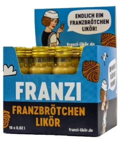FRANZI Franzbrötchen Likör 15% vol., 16×0,02l