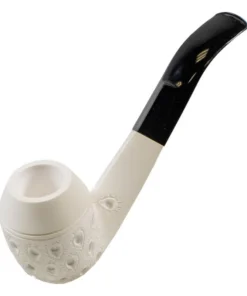 Meerschaumpfeife Block Bulldog graviert Large