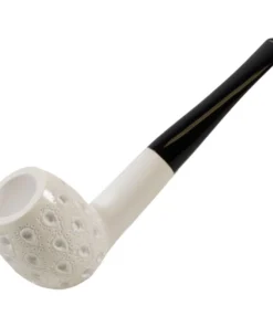 Meerschaumpfeife Block Apple graviert Large