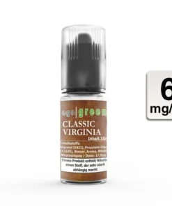 EGO GREEN Classic Virginia Tobacco 6 mg