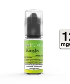 EGO GREEN Kirsche 12 mg