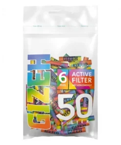 GIZEH Rainbow Aktive Filter 6mm 1×50 Filter