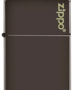 ZIPPO braun matt mit Zippo Logo 60005215