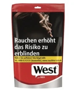 West Volume Tobacco Red ZIP-Beutel 29,95€