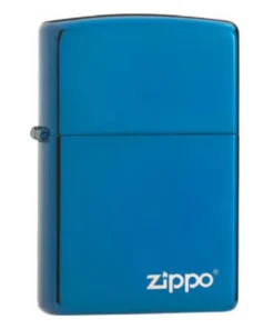 ZIPPO high polish blue Zippo Logo 60001579