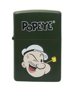 Zippo Popeye green Druck
