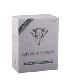 Pfeifenfilter WHITE ELEPHANT Superflow Naturmeerschaum 9 mm 150 Stück