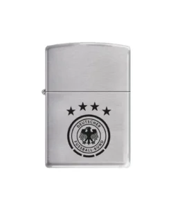 Zippo DFB Logo chrom brushed