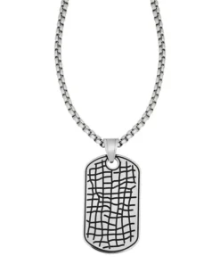 Kette ZIPPO mit Anhänger Plate Edelstahl 60 cm 2006291