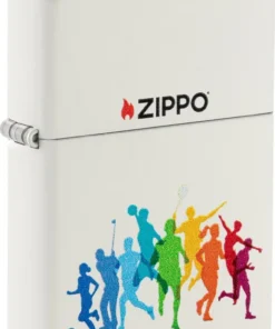 Zippo weiß color Sports