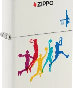 Zippo weiß color Basketball