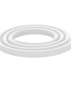 Wasserpfeifen Silikon Ersatzschlauch weiß150cm