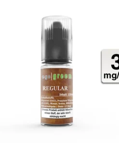 EGO GREEN Regular Tobacco 3 mg
