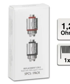E-Clearomizercoil JUSTFOG Fog 1,2 Ohm 5 Stück