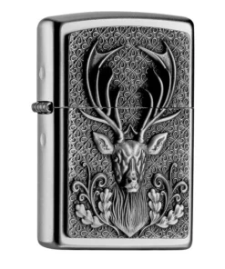 ZIPPO satiniert Deer 2004736