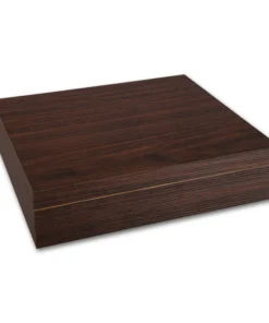 Humidor Walnuss Dekor dunkel H7 x B26 x T22cm mit AP-Humidifer