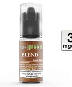 EGO GREEN Blend Tobacco 3 mg