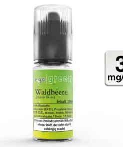 EGO GREEN Waldbeere 3 mg
