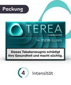 IQOS TEREA Turquoise – Schachtel (1×20 Stück)