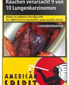 American Spirit Orginal Yellow L