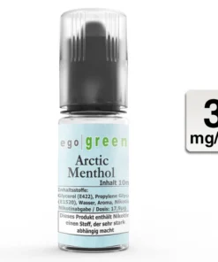 EGO GREEN Arctic Menthol 3 mg