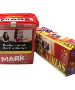 1 x Mark Adams 400g + 500 No Stress Zigarettenhülsen