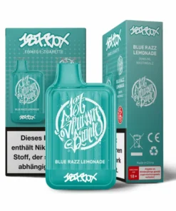 187 Box Einweg CP Blue Razz Lemonade 20mg 600 Züge