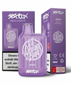187 Box Einweg CP Grape 20mg 600 Züge