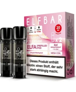 ELFBAR Elfa Strawberry Ice 20 mg 2 Pods