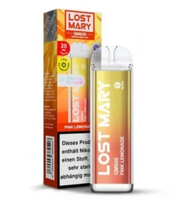LOST MARY Einweg QM600 CP Pink Lemonade 20mg 600 Züge
