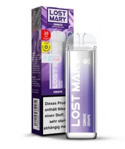 LOST MARY Einweg QM600 CP Grape 20mg 600 Züge