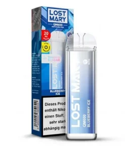 LOST MARY Einweg QM600 CP Blueberry Ice 20mg 600 Züge