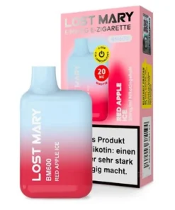 LOST MARY Einweg CP Red Apple Ice 20 mg 600 Züge