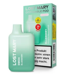 LOST MARY Einweg CP Blueberry 20 mg 600 Züge