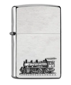 ZIPPO chrom gebürstet Locomotive 2007833