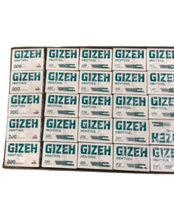 GIZEH Menthol Hülsen 10.000 Stück