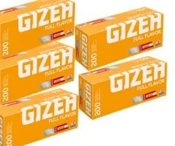GIZEH Hülsen gelb Full Flavour 1.000 Stück