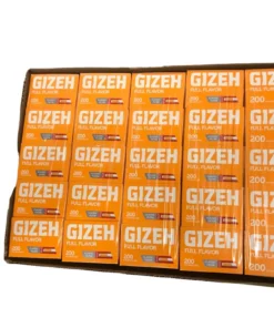 GIZEH Hülsen gelb Full Flavour 10.000 Stück