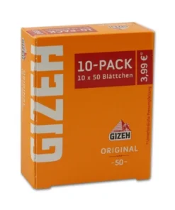 GIZEH gelb 1x10er Pack