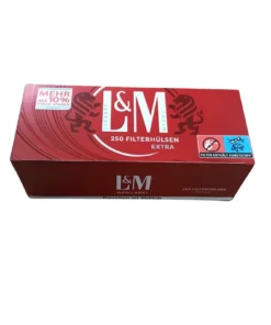 L&M Extra Filterhülsen Red Label 250 Stück