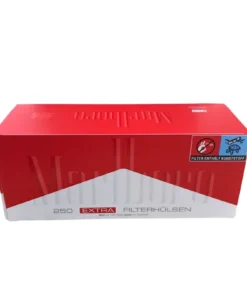 Marlboro Extra Red Hülsen 250 Stück