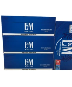 L&M Extra Filterhülsen Blue Label 1.000 Stück