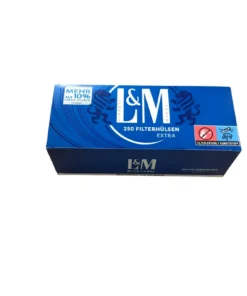 L&M Extra Filterhülsen Blue Label 250 Stück