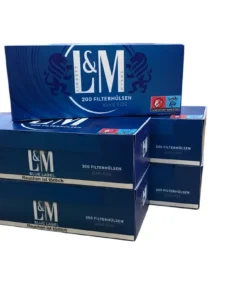 L&M Filterhülsen Blue Label 1.000 Stück