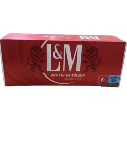 L&M Filterhülsen Red Label 200 Stück