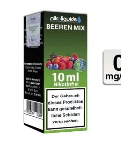 Nikoliquids Beeren Mix 50 PG / 50 VG 0mg